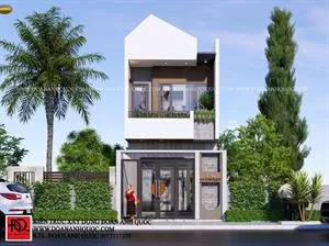 Thiết kế thi công trọn gói nhà phố hiện đại 5x15m tại Phan Thiết, Bình Thuận